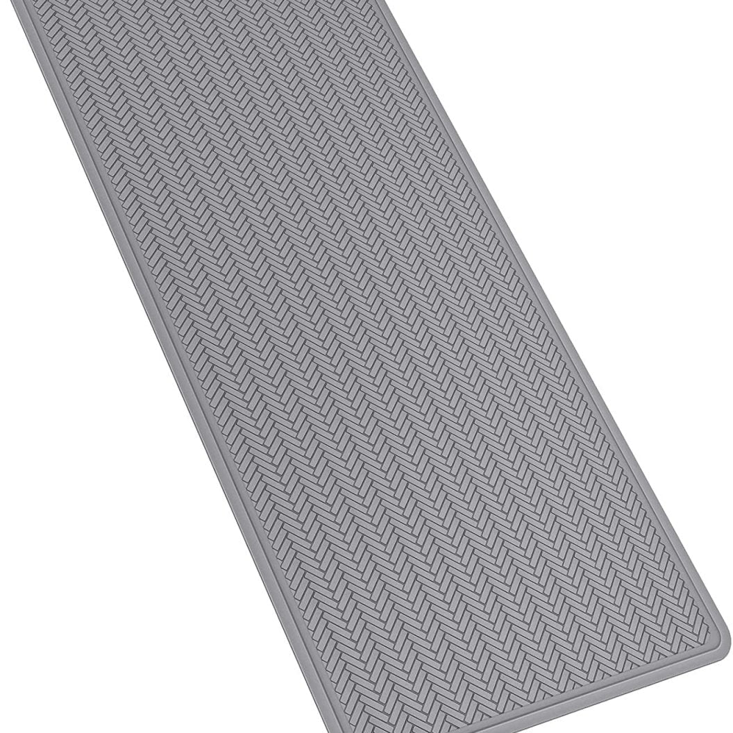 Extra Long 43X92 cm Rubber Non Slip Bathtub & Shower Mat - Soft Mat for Bathroom Tub with Strong Suction Cups