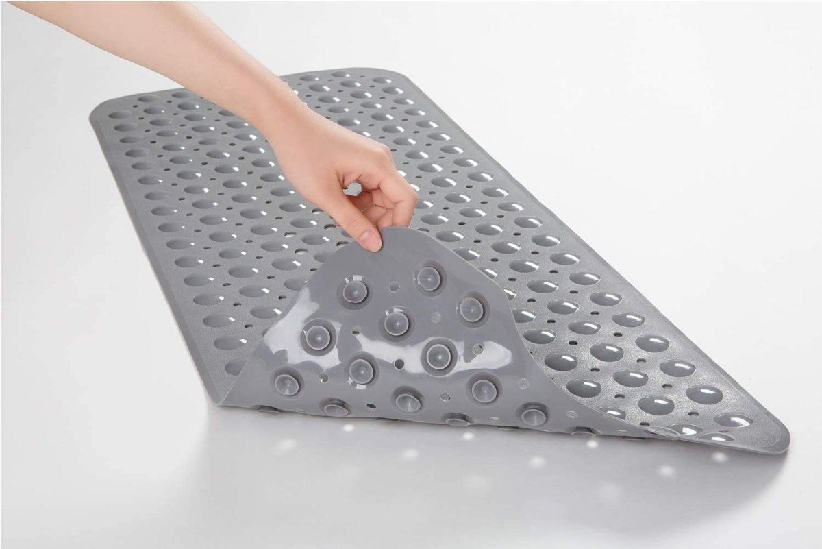 Extra Long Bath Mats Non-Slip, Anti Slip Bath Mat/Shower Mat with 200 Suction Cups, Machine Washable 100 x 40cm