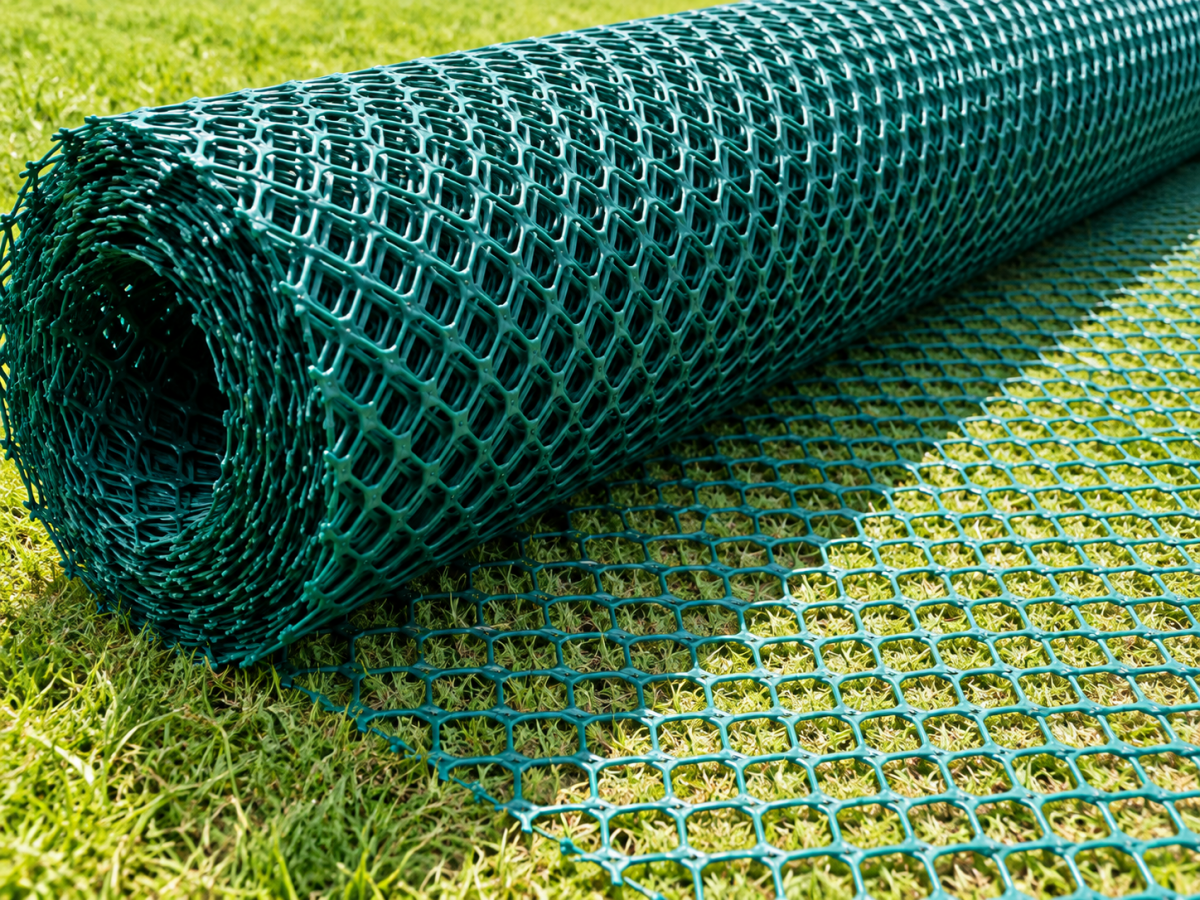 Grass Reinforcement Mesh Matting – Heavy Duty Turf & Lawn Protection Roll – 2m x 30m - Slips Away - GKM7998 -