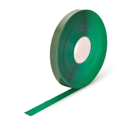 Green Aisle Marking Tape – Heavy - Duty Floor Line Marking for Warehouses & Industrial Safety - Slips Away - Anti slip tape - Grn/permstripe - H6901V 25mm - 