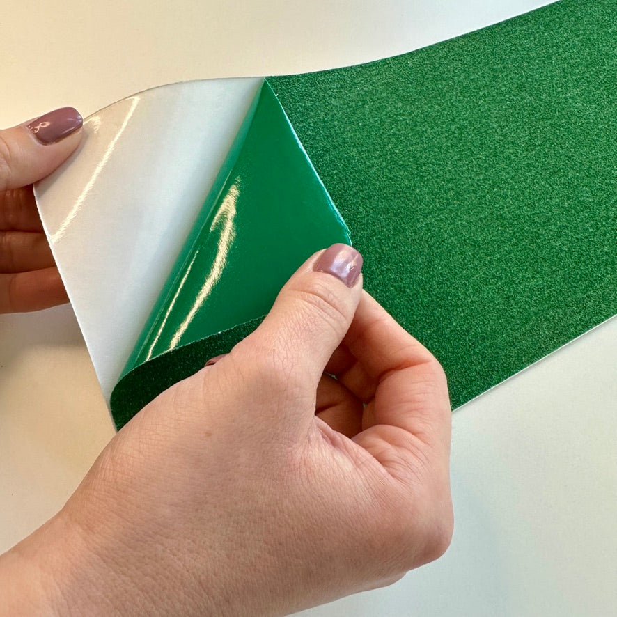 Green Non Slip Tape Roll Pro Standard Grade - Anti Slip Traction for Indoor/Outdoor Use - Slips Away - Anti slip tape - H3401V/ 140mm x 140mm ( 10x pack ) - 