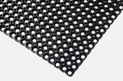 Rubber Grass Matting Roll L10.5m x W1m Safe Construction Walkway & 23mm Thickness