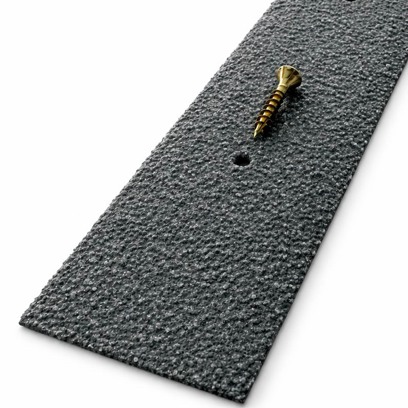 GREY 50mm Wide Non-Slip Anti-Skid Decking Strips - Safety and Style for Outdoor Space - Slips Away - Decking strips - Grey Decking Sample -