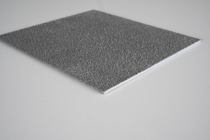GREY GRP Anti-Slip Panel Flat Sheets | Heavy-Duty, Non-Slip Flooring | Weather & Corrosion Resistant - Slips Away - GRP Anti Slip Panels - GREY GRP SHEET 1.2m x 1.2m -