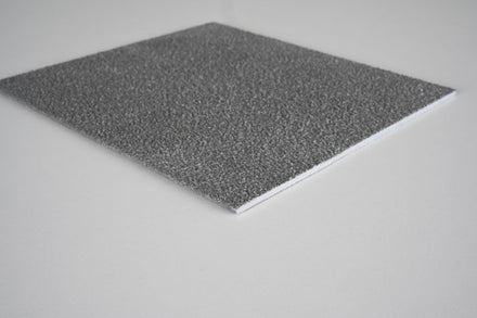 GREY GRP Anti-Slip Panel Flat Sheets | Heavy-Duty, Non-Slip Flooring | Weather & Corrosion Resistant - Slips Away - GRP Anti Slip Panels - GREY GRP SHEET 1.2m x 1.2m -