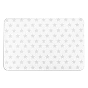 Grey Stars Bathmat - Celestial Bath Mat - New Home, Bathroom Decor - Witchy Bath Mat - 100% Natural White Stone Non Slip Bath Mat - 39X60Cm - Slips Away - 1330568500 -