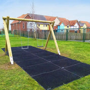 Groundsafe Rubber Grass Matting – Impact Absorbing Anti-Slip Playground & Outdoor Safety Mat – 23mm - Slips Away - GS1015 -