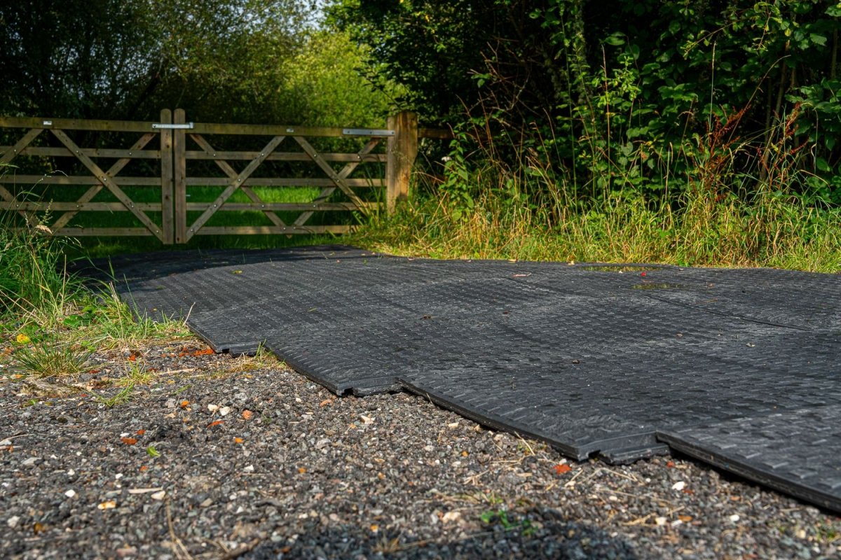 Groundtrak Ground Protection Mat (20t) - 1200x800x22mm - Slips Away - GP3248BL - 