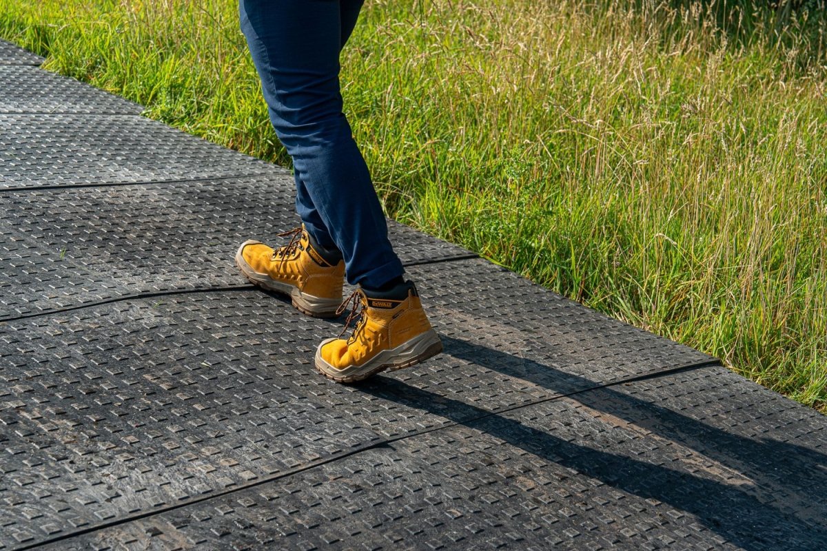 Groundtrak Ground Protection Mat (20t) - 1200x800x22mm - Slips Away - GP3248BL - 