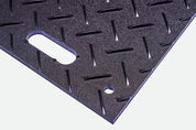 GroundTrak PRO Ground Protection Mat (60t) - 2400x1200x17.5mm - Slips Away - GP4896BL - 
