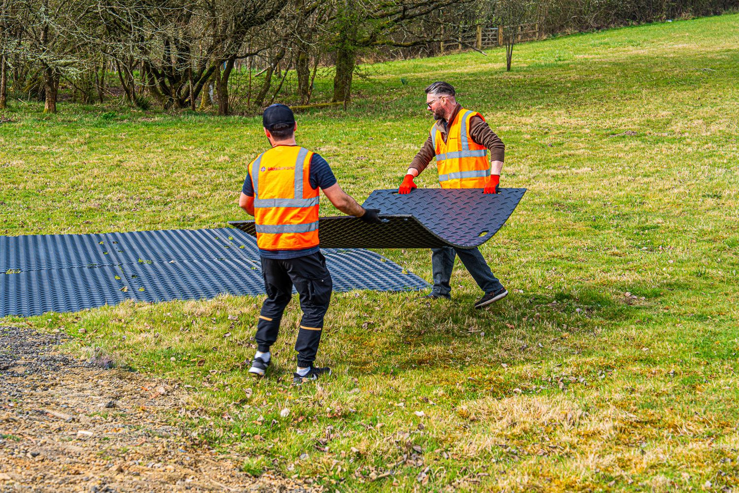 GroundTrak PRO Ground Protection Mat (60t) - 2400x1200x17.5mm