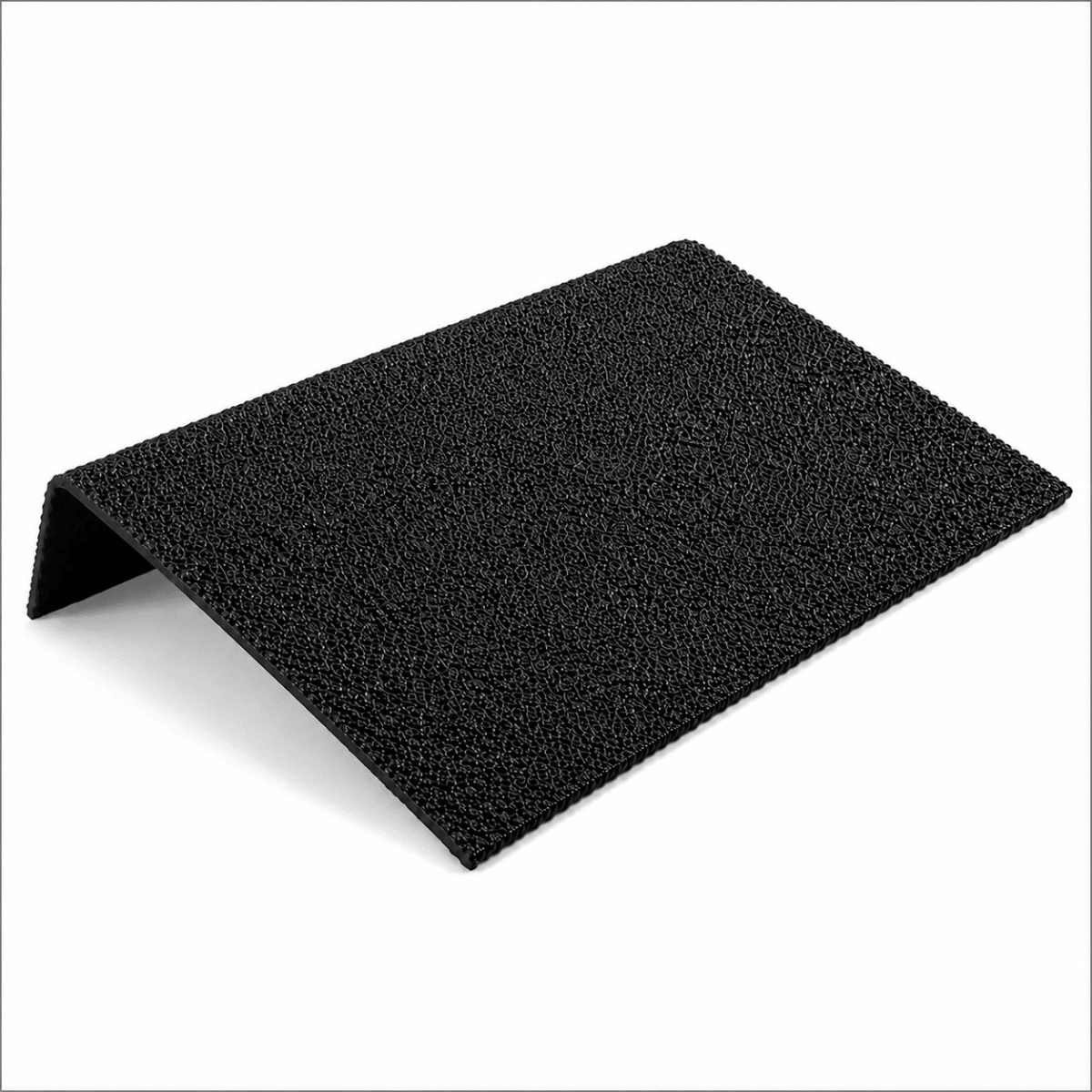 GRP Anti-Slip Stair Tread Covers | Heavy Duty Step Safety Solutions | Black - Slips Away - ST1424BL -