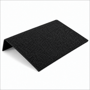GRP Anti-Slip Stair Tread Covers | Heavy Duty Step Safety Solutions | Black - Slips Away - ST1424BL -