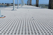 GRP Mini Mesh Grating – Anti-Slip, Corrosion-Resistant Fibreglass Flooring Panel 4038mm x 1262mm - Slips Away - GRP MESH GRATING - GR4913-30GY -
