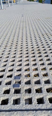 GRP Mini Mesh Grating – Anti-Slip, Corrosion-Resistant Fibreglass Flooring Panel 4038mm x 1262mm - Slips Away - GRP MESH GRATING - GR4913-30GY -