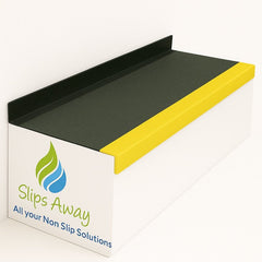 GRP Stair Tread Cover Step Nosing TURN UP / TURN DOWN – 1000mm x 265mm - Slips Away - stair treads -  -