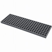 GRP Waffle Board, Moulded, 996mm x 310mm x 25mm - GREY - Slips Away - GRP MESH GRATING -  - 