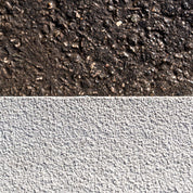 Close-up of GRP SOLID TOP Textured material and light gray textured material