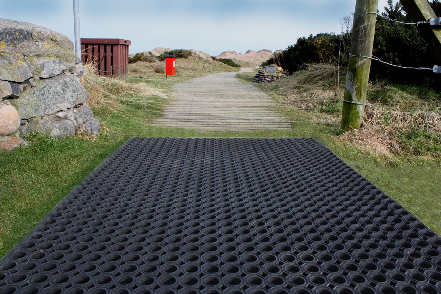 Groundsafe Rubber Matting For Playgrounds & Walkways