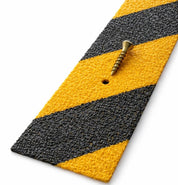 HAZARD 50mm Wide Non-Slip Anti-Skid Decking Strips - Safety and Style for Outdoor Space - Slips Away - Decking strips - HAZARD DECKING SAMPLE -
