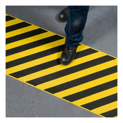 Extra wide hazard anti slip tape