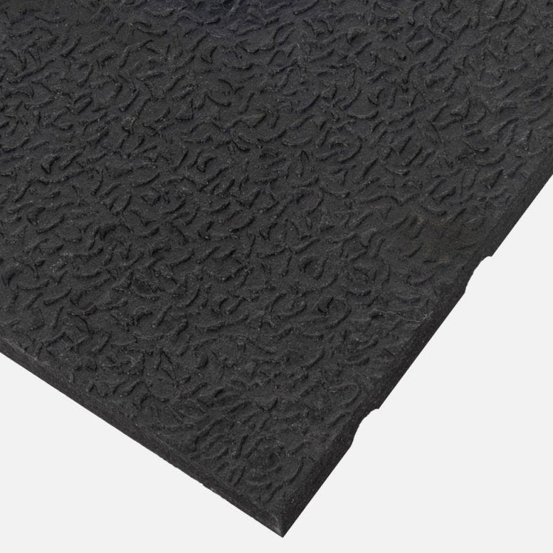 Heavy Duty Rubber Floor Matting AntiSlip + Exceptional Durability Cushioning & Floor Protection ECO: Biodegradable+Recyclable - Slips Away - DM10 - 