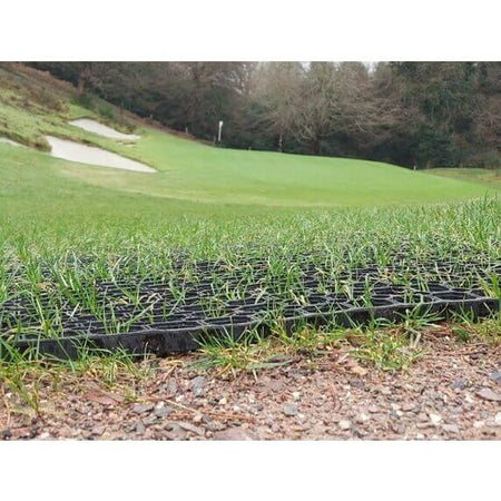 Heavy Duty Rubber Ground Protection Mat Roll – Non-Slip Grass & Floor Protection Matting for Construction, Worksites, Landscaping, Events & Greenskeepers - Slips Away - GKS1015 -