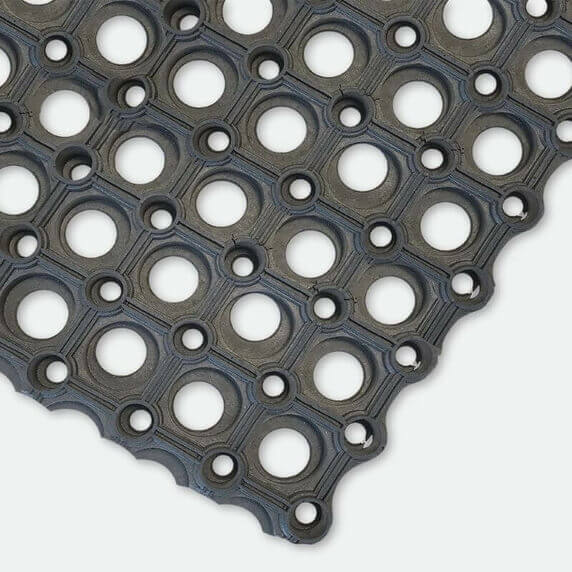 Heavy Duty Rubber Ground Protection Mat Roll – Non-Slip Grass & Floor Protection Matting for Construction, Worksites, Landscaping, Events & Greenskeepers - Slips Away - GKS1015 -