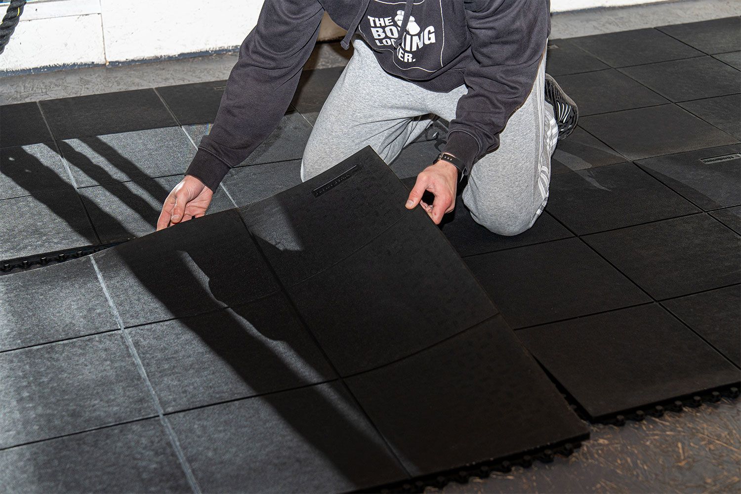 Interlocking Gym Mat - Long Lasting Durability, Comfort Cushioning & Strong Protection