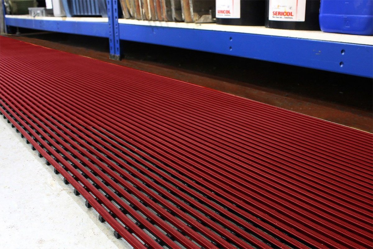 Interflex Anti Slip Mat, 60cm Wide Black (Cut Length - per Metre) - Slips Away - IF39BL - 