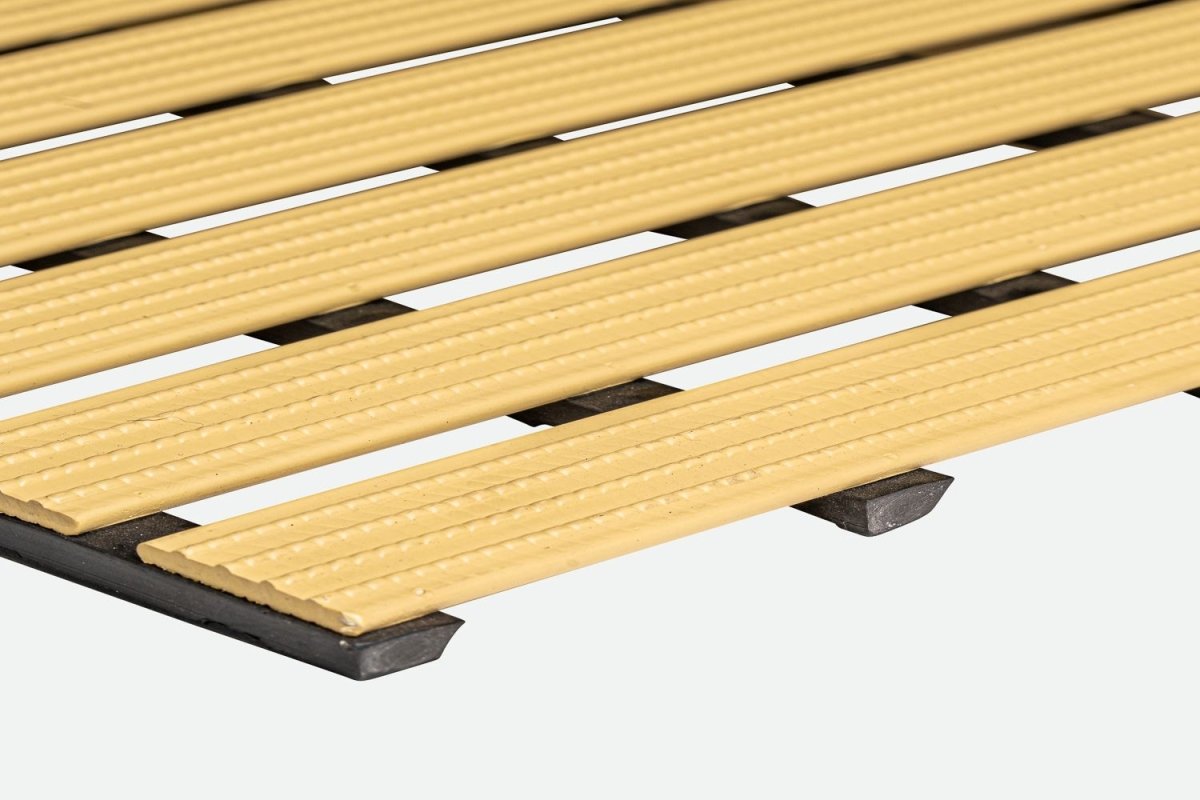 Interflex Style Slatted PVC Swimming Pool Matting Roll - Slips Away - IS39BE - 