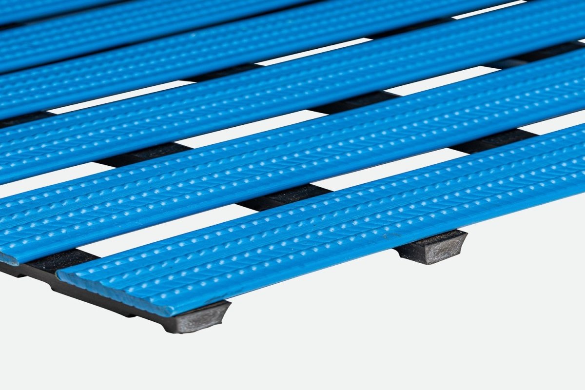 Interflex Style Slatted PVC Swimming Pool Matting Roll - Slips Away - IS39BE - 