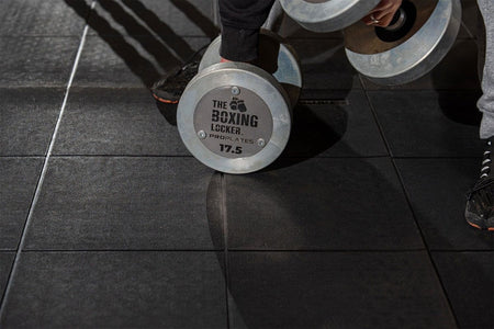 Interlocking Gym Mat - Long Lasting Durability, Comfort Cushioning & Strong Protection - Slips Away - GT3636 - 