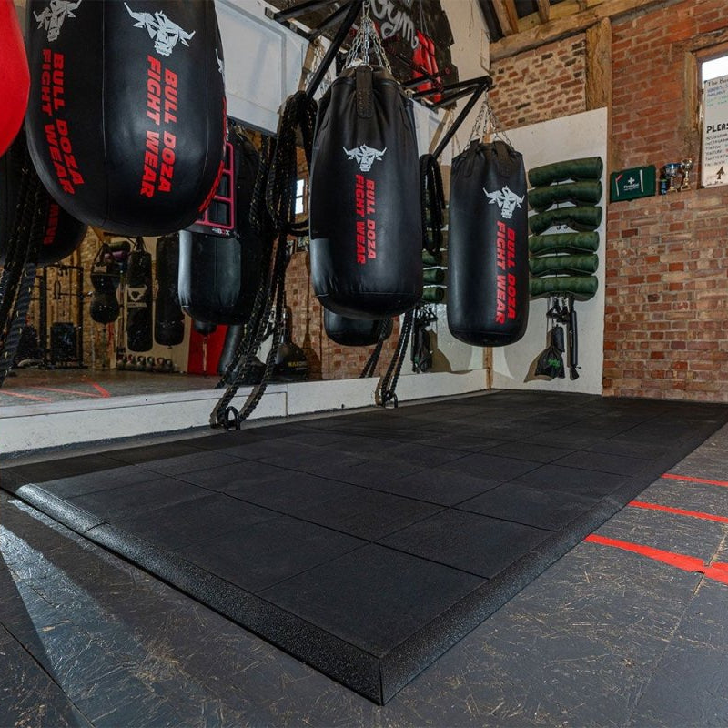 Interlocking Gym Mat - Long Lasting Durability, Comfort Cushioning & Strong Protection - Slips Away - GT3636 - 