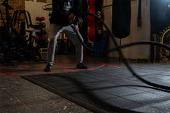 Interlocking Gym Mat - Long Lasting Durability, Comfort Cushioning & Strong Protection - Slips Away - GT3636 - 