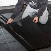 Interlocking Gym Mat - Long Lasting Durability, Comfort Cushioning & Strong Protection - Slips Away - GT3636 - 