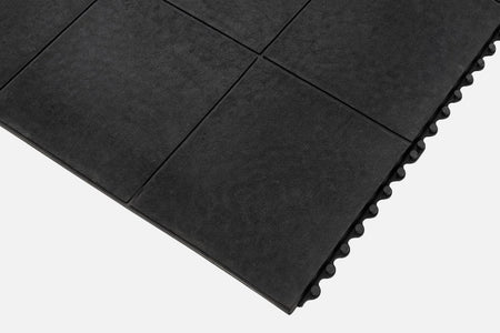 Interlocking Gym Mat - Long Lasting Durability, Comfort Cushioning & Strong Protection - Slips Away - GT3636 - 