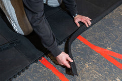 Interlocking Gym Mat - Long Lasting Durability, Comfort Cushioning & Strong Protection - Slips Away - GT3636 - 