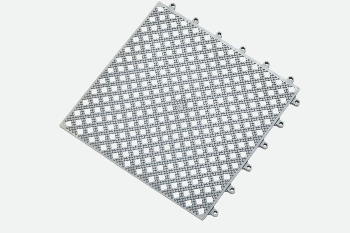Kumfi Tile PVC - Slips Away - KT1212GY - 