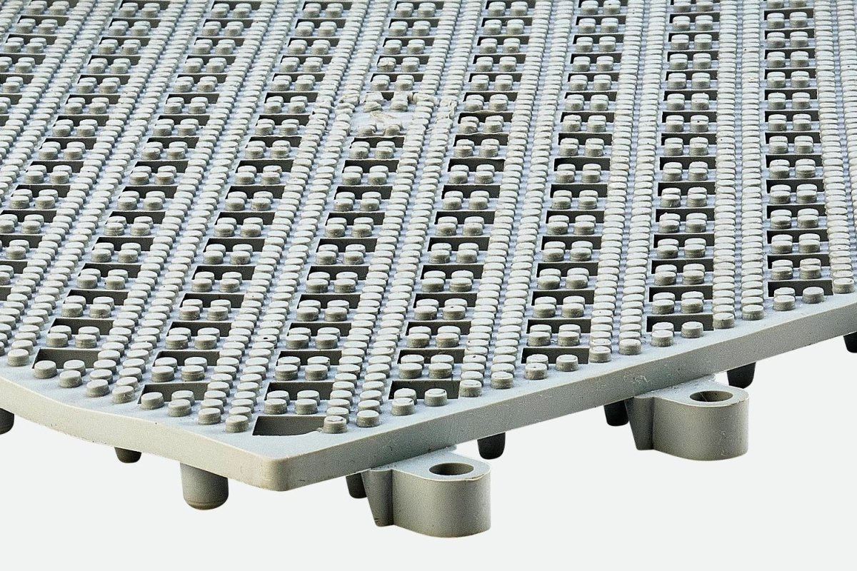 Kumfi Tile PVC - Slips Away - KT1212GY - 