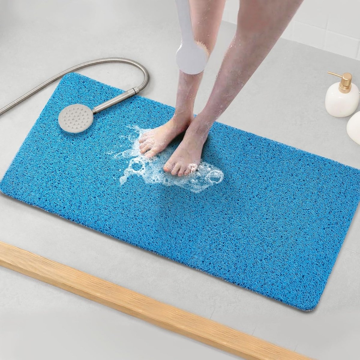 Large Anti - Slip Bath and Shower Mat for Wet Areas - Quick Drying - Slips Away - Bath mat - B0C2PG45Y8 - 