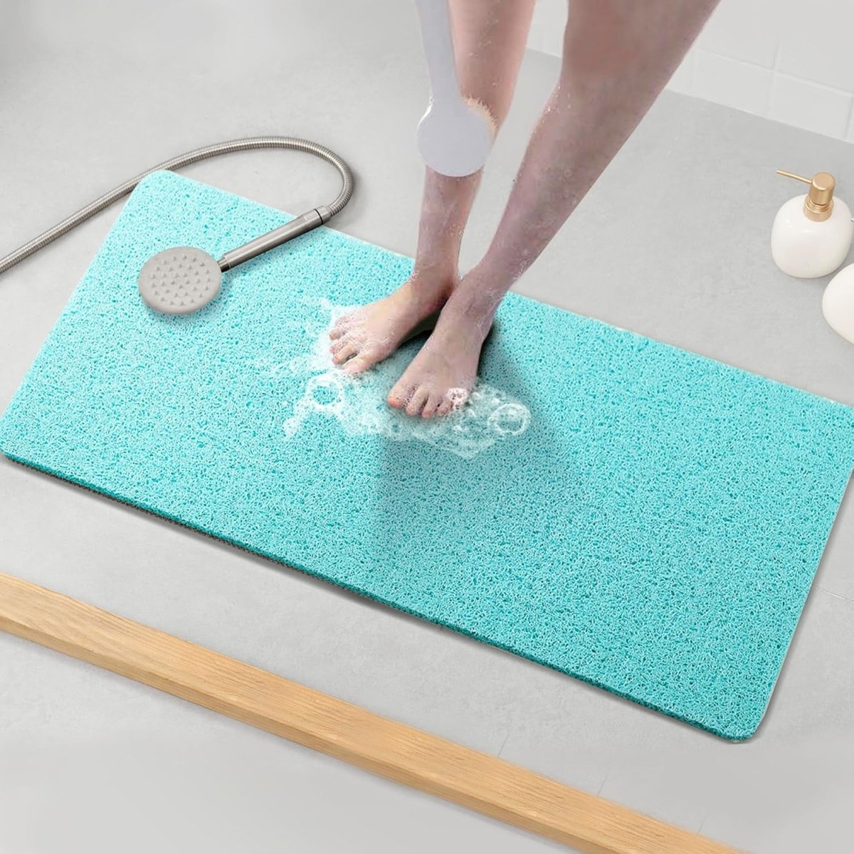 Large Anti - Slip Bath and Shower Mat for Wet Areas - Quick Drying - Slips Away - Bath mat - B0C2PLBMJ9 - 