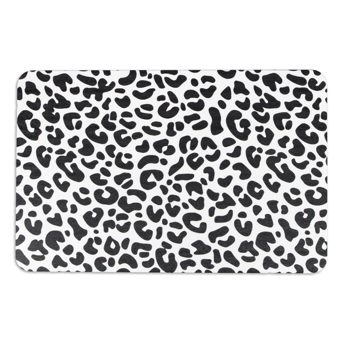 Leopard Print Bathmat - Cheetah Print Bath Mat - Cheetah Shower Mats - Cheetah Bathroom - White Stone Non Slip Bath Mat - Animal Print Mat - Slips Away - Bath mat - 1330572476 -