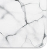 Marble Pattern Bathmat - Marble Print - Black and Gray Natural Stone Look - Bath or Shower Mat - White Stone Non Slip Bath Mat - Slips Away - 1344552761 -