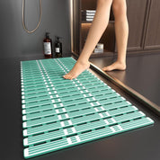Non-slip shower mat, 90x40cm, anti-mould, extra long, with suction cups. Suitable for showers and bathtubs - CUT TO SIZE