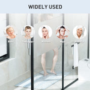 Non-slip shower mat, 90x40cm, anti-mould, extra long, with suction cups. Suitable for showers and bathtubs - CUT TO SIZE