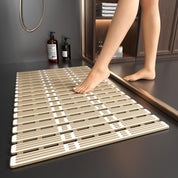 Non-slip shower mat, 90x40cm, anti-mould, extra long, with suction cups. Suitable for showers and bathtubs - CUT TO SIZE