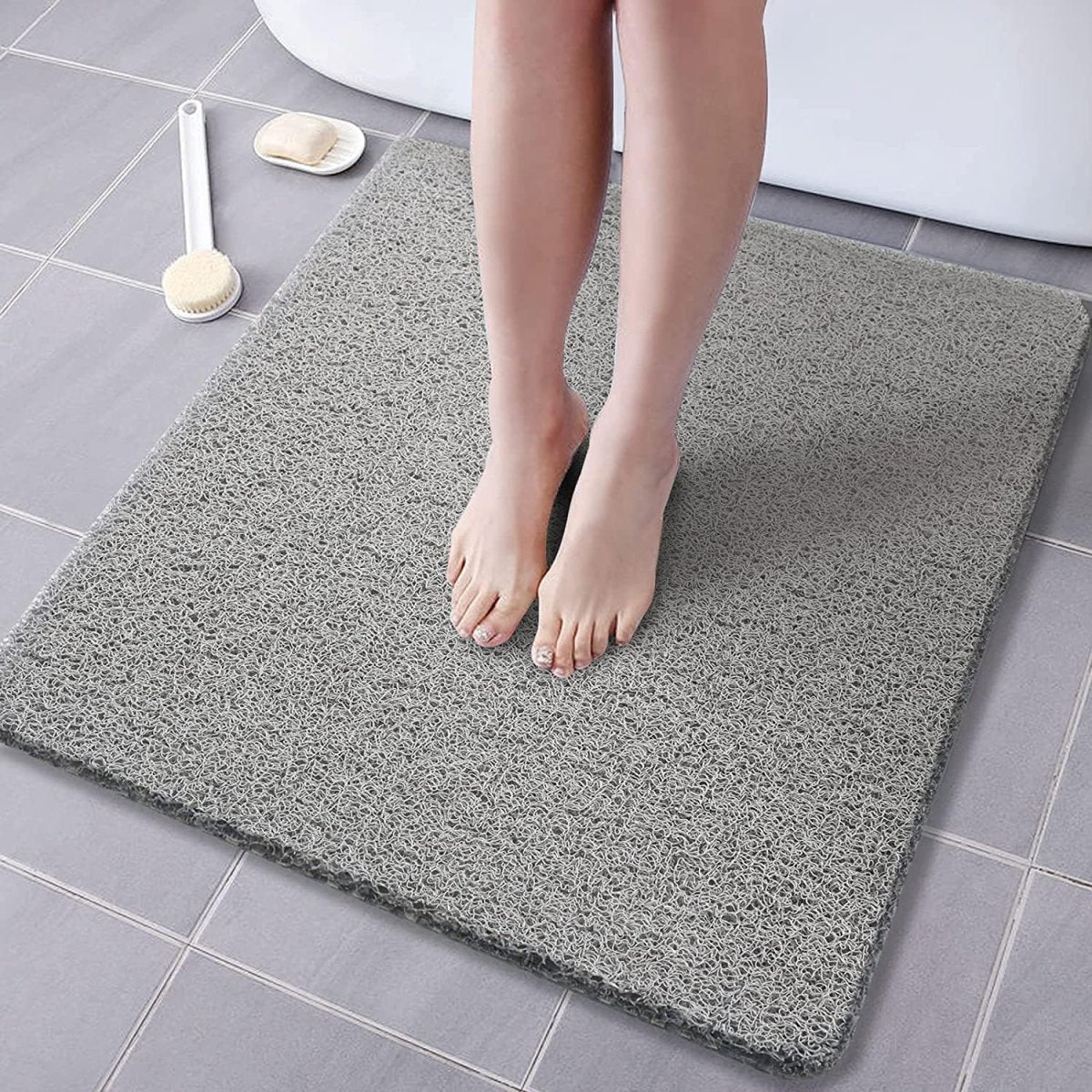 Non Slip Textured Loofah Shower/Bath Mats, Quick Drying, 60*60cm - Slips Away - Bath mat - 01fce118 - 4ea4 - 45cc - b82f - 689f2f88201c - 