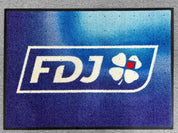 Outdoor Heavy Duty Logo Mat with Drainage Holes | Custom Printed Entrance Mat - Slips Away -  -