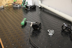 PennyDot Rubber Matting:Heavy - Duty Surface ProtectionThicknesses 3mm or 4,5mmBespoke Linear Metre Cut - Slips Away - PD3122C - 